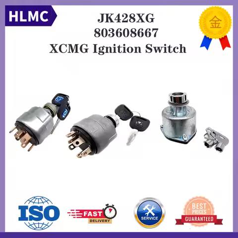 XCMG XE15 17 26 35 55 60 65 75 135 150 Ignition Switch Starter Electric Door Lock Pipe Switch Excava
