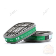Ready Stock+Free 丨 6004CN Filter Box Anti-Ammonia Gas Methionine Gas Filter Box Spray Pesticide Labo