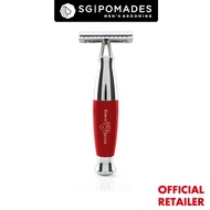 Edwin Jagger - Diffusion 36 Range - Red & Chrome Double Edge Safety Razor