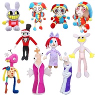 The Amazing Digital Circus Plush Pomni และ Jax ตุ๊กตาของเล่นตุ๊กตาน่ารักตุ๊กตาสัตว์วันเกิดสำหรับเด็ก