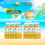 [Combo 12 chai 470ml] Trà Tắc Mật Ong TVT tinh chất trà xanh chống oxy hóa thanh nhiệt Mát lành than