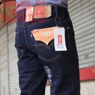 [ PROMOSI HIGH GRADE JEANS ] LV's Seluar Jeans Lelaki Men's Denim Jeans