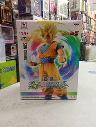 (葵興樂聲9樓門市現貨)  Banpresto 《七龍珠Z》Master Stars Piece (MSP) 超級賽亞人孫悟空公仔「彩色天下一武道會 ver.」