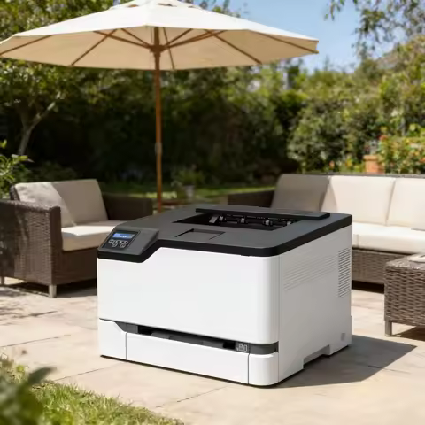 NEW-CS331dw Color Laser Printer with Ethernet, Mobile-Friendly, Wireless Office Printer with Automat