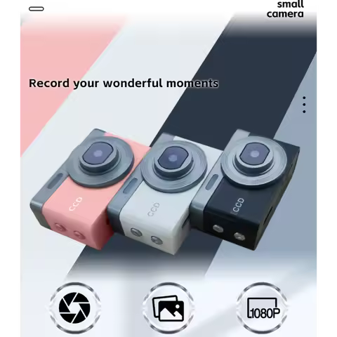 J2 HD Mini Digital Camera Photocamera Kids Toys for Children Consumer Electronics Children's Photo P