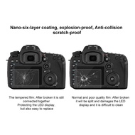 Hot sales PULUZ 2.5D 9H Tempered Glass Film for Canon EOS 7D Mark II / 7D / N2 / PSN / Nikon V1 / P5