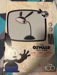 幸運兔奧斯華 枱燈 全新 light 有盒 Oswald the Lucky Rabbit USB Desk Lamp - Disney100 奧士華 迪士尼100 週年 香港迪士尼樂園 USB 電燈