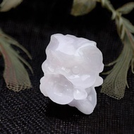 【招財神獸】白翡翡翠吞金獸項鍊 | 天然緬甸玉翡翠A貨 | 送禮