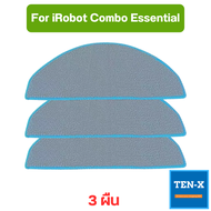 ผ้าถูพื้นสำหรับ iRobot Roomba 105 Combo & Roomba Combo Essential Robots - 3 ผืน Mopping Cloth