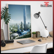 [Poster Only]Merdeka 118 PNB 118 Tower Skyscraper Construction Building Concept Art Large Poster Pri