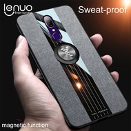 Lenuo Ốp Lưng Ốp Điện Thoại Cho Oppo A9 A9X A11 A11X A5 A9 2020 Sang Trọng Giá Đỡ Vòng Đứng Nhựa TPU