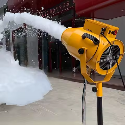 High Power Jet Foam Party Foam Machine 1000W Bubble Foam jt Machine For Party Kids Outdoor Swimming 