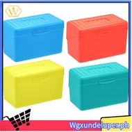 【W】Index Card Holder Box 3x5In, Flash Note Card Holder Box Organizer Case, 3x5 Index Card Storage Fi