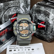 Casio G-Shock GA-400PC-8A Gray Resin Worldtime Alarm Analog-Digital  Men's Watch