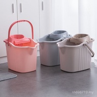 Floor Mop Bucket Household Mop Bucket Mop Bucket Plastic Bucket Thickened Squeeze Bucket Single Buck