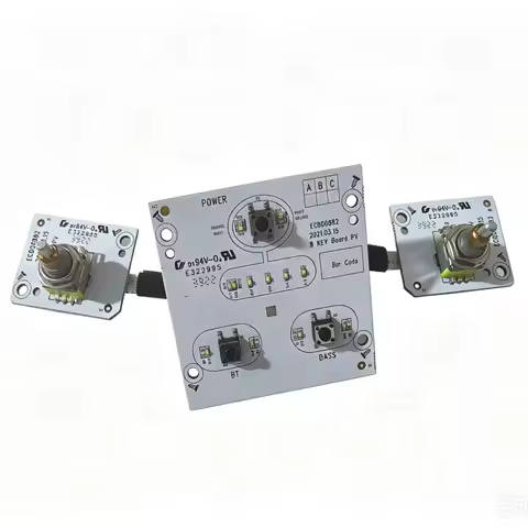 Keypad Board Replacement Repair Parts Fit for JBL Partybox 110 Wireless Bluetooth Party Speaker Cont