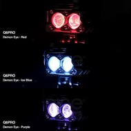 MATA Nine 2-Eye Spotlight nine luximos Q6Pro White Yellow Motorcycle