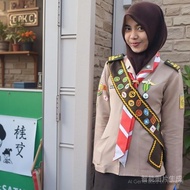 Selempang tetampan TKK Pramuka Siaga Penggalang Penegak