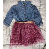 (Ready Stock) Branded Jeans Dress Tutu by Zunnie 6y