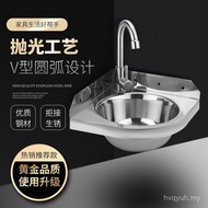 Small Small Apartment Washbasin Wall-Mounted Stainless Steel Toilet Mobile Wash Hand Triangle Washba