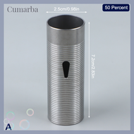 [Cumarba] CNC Advanced Stainless Steel Ribbed Heat Dissipation Cylinder For Airsoft Ver.2 Gearbox 80% 70% 60% 50% Sport Toy