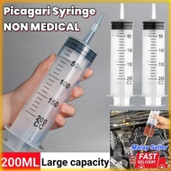 NON MEDICAL Picagari Besar Big Syringe 200ML Alat Penyedut Grease Syringe Suction Pump Feeder Engine