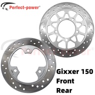 Perfect Power Disc Plate Suzuki Gixxer150 Front Rear Rotor Rear Disc Brake Disc Pad Motorcycle