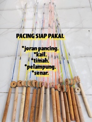 Joran Pancing Ikan Wader fiber lentur siap pakai