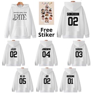 Hoodie fate screen printing enhy baseball jay jake jungwon sunoo sunghoon heeseung niki kpop korea k