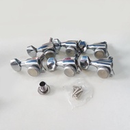 1 Set Guitar Locking Tuners Electric Guitar Machine Heads Tuners Lock String  Tuning Pegs