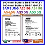 NGS 5000mAh Battery EB-BA546ABY For SAMSUNG A25 5G / A34 5G / A54 5G & EB-BA336ABY For SAMSUNG A33 5