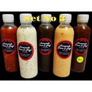 Atkins Diet Homemade Sauce & Mayo sugarfree set no 3 by alan (lulus fasa 1)