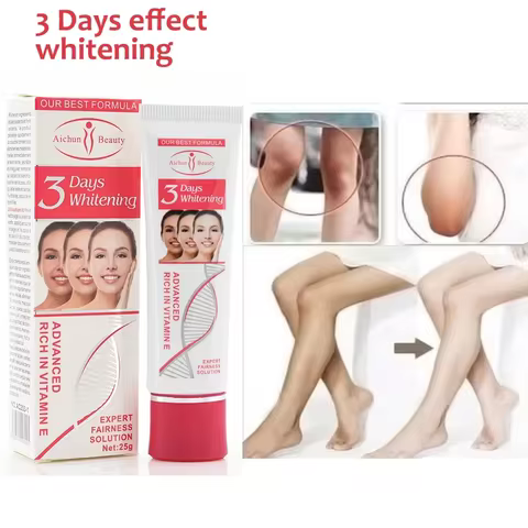 3 Days Effect Armpit Whitening Body Creams Between Legs Knees Private Parts Whitening Formula Armpit