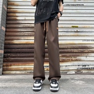 M-5XL Plus Size pants for men Loose Straight Cut Baggy Khaki Kargo Cargo Kerja Casual Slack Pants Me