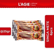 Lagie Coklat Kacang Mete Singa 6pcs x25gr