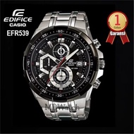 Casio Edifice Original EFR539 EFR 539 Silver Black Jam Tangan Pria