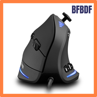 BFBDF ZELOTES C-18แนวตั้งเมาส์สำหรับเล่นเกมส์10000 DPI ตั้งโปรแกรมได้11ปุ่ม USB เมาส์เล่นเกมเมาส์ไร้