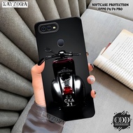 HP Latest OPPO F9/F9 PRO Softcase - KAYZORA - Vespa Fashion Case - OPPO F9 /F9 PRO Casing - Pro Came