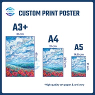 Custom POSTER PRINTING PROS FREE DESIGNS PRINT A3 A4 A5 1 SIDE