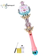 Wand Sparkling Lights Enchanting Princess Wand with Light Luminous Toy Fine Workmanship Magical Chil