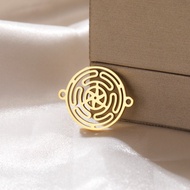 MYSHAPE 3pcs Hecate Stainless Steel Pendant for Necklace Wicca Magic Bracaelet Jewelry Making Access