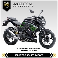 Sticker Ninja Z250 Carbon Fibre / Striping Ninja Z 250 / Stiker Kawasaki Ninja Z250 Custom