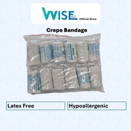 (Packet of 12) Wisemed Crepe Bandage