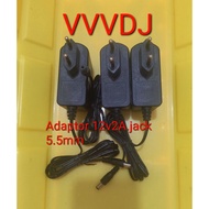 12V2A ADAPTOR 5.5MM JACK SIZE. PRICE