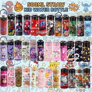 【READY STOCK】500ml Cartoon Kids Tumbler | Termos Botol Air Budak Sekolah 304 Stainless Steel |Thermo