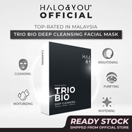 OFFICIAL Halo and You_ TRIO BIO (BLACKY) DEEP CLEANSING FACIAL MASK (Masker Muka Pembersih Trio Bio 