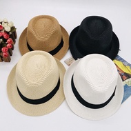 [Kids] Groomsmen Bruno Mars Europe Style Wedding Fedora Fabric Hat Fedora Hat For Kids 54cm