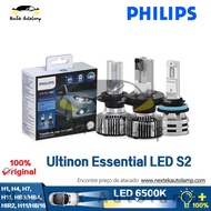 Philips New Ultinon Essential LED S2 H1 H4 H7 H11 HB3 HB4 HIR2 Headlight Fog Lamp Car Hi/lo Beam 6500K