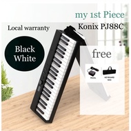 Digital Piano foldable Authorised KONIX PJ88C