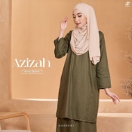 Baju Kurung Azizah | HASNURI | Baju Kurung Pesak Johor Moden Muslimah Cotton